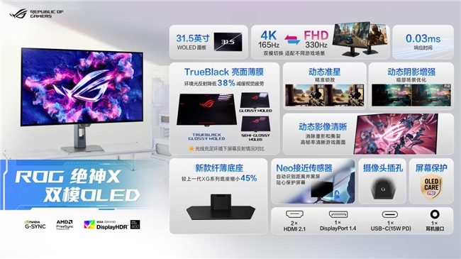 版电竞显示器与双模新品BW2025首秀！pg模拟器ROG 绝神 RO姬x初音未来(图8)